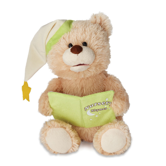 Plush Mechanical Nursery Rhymes Bear 5 Rhymes NEW - Picture 8 of 8